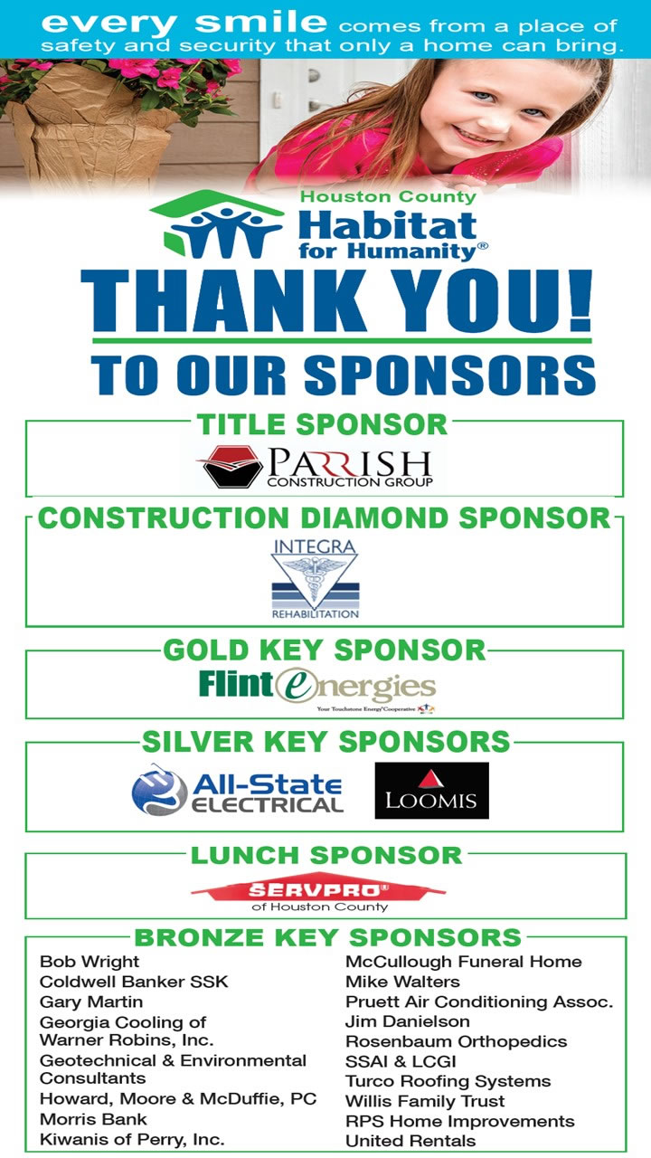 2019 Golf Tournament Sponsors