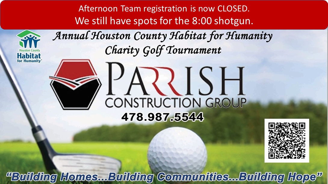 20th Annual Golf Tournament